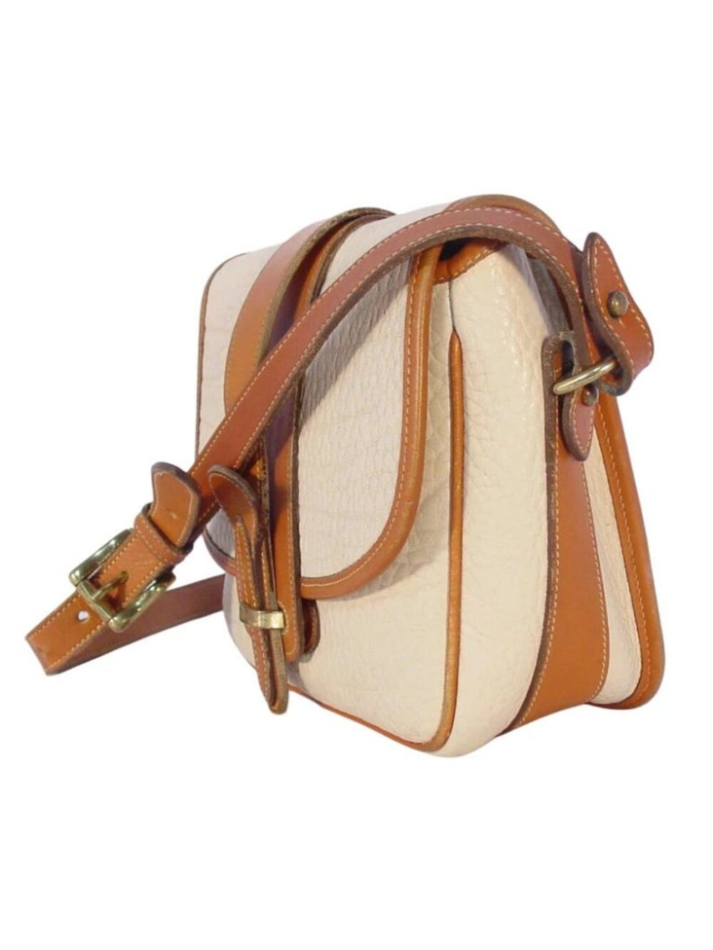 DOONEY & BOURKE Vintage AWL Crossbody Equestrian Over/Under Tack Bag - USA - Picture 3 of 13